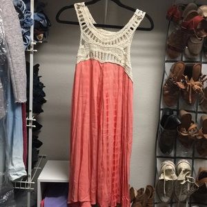 Tie Dye Crochet Sun Dress